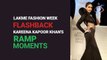 Kareena LFW Fashion Flashback Ramp looks
