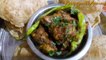 HOW TO PREPARE SPICY CHICKEN WITH  POORI  | CHICKEN CURRY RECIPE