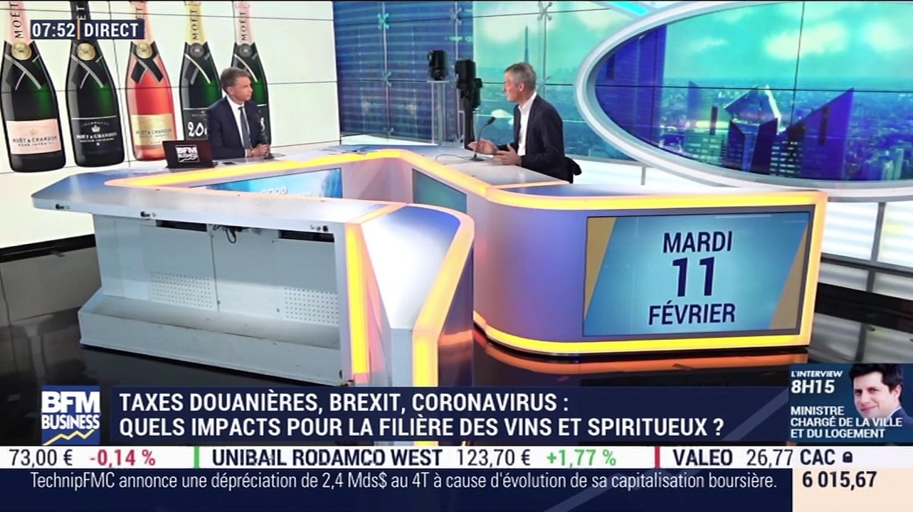 Philippe Schaus (Moët Hennessy): La branche vins et spiritueux a représenté 5,576 milliards de ventes en 2019 - 11/02
