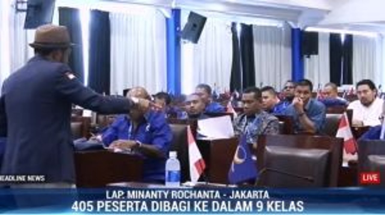 Sekolah Legislatif Partai NasDem Berikan Materi Penyusunan Kebijakan Publik