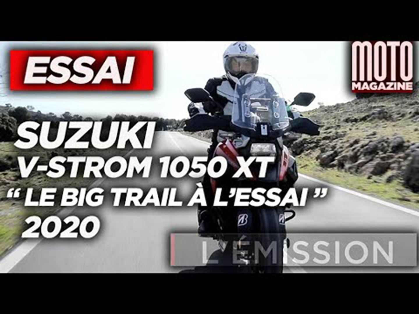 SUZUKI V-STROM 1050 XT - ESSAI MOTO MAGAZINE - Vidéo Dailymotion