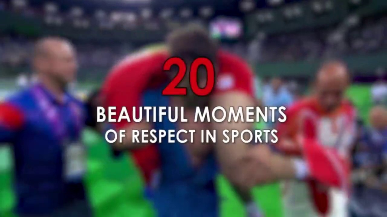 20 BEAUTIFUL MOMENTS OF RESPECT IN SPORTS