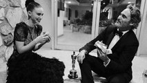 Joaquin Phoenix & Rooney Mara Heartwarming Moment at the Oscars 2020