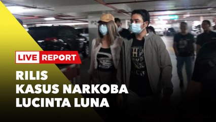 LIVE REPORT: Rilis Kasus Narkoba Lucinta Luna