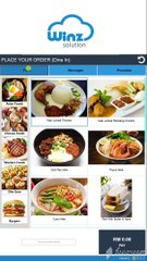 SELF KIOSK ORDERING SYSTEM