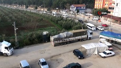 Sınıra mühimmat sevkiyatı