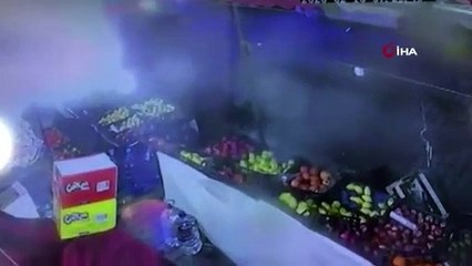 Sevgilisinin vurduğu genç kadının dehşet anları kamerada