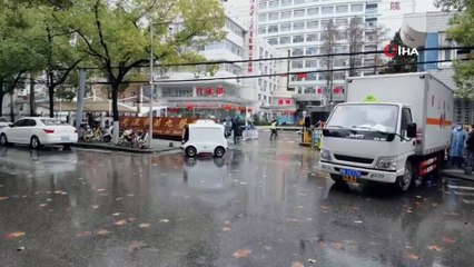 - Korona salgınına karşı insansız kurye