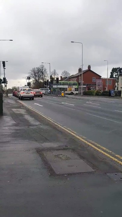 Traffic signal failure on A6 Garstang Road in Preston