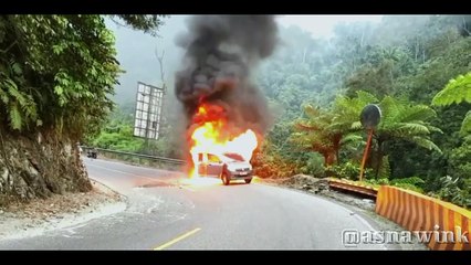 Tiba-Tiba  APV Terbakar,Diduga Korsleting lebih waspada lagi