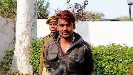 जालौनः सीना तान कर बोला हत्यारा कत्ल का कोई मलाल नहीं