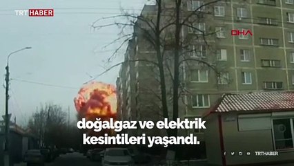 Rusya'da trafo patladı, 24 bin evde doğal gaz ve elektrik kesildi