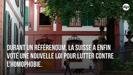 L'homophobie est désormais punie en Suisse