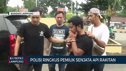 Polisi Ringkus Pemilik Senjata Api Rakitan