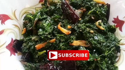 Dhabe Wali lasooni methi recipe.ढाबेवाली लसूनी मेथी बनानेका तरीका