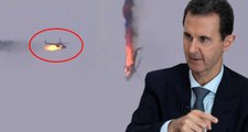 Esed rejimine ait helikopterin düşürülme anı kamerada!
