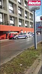 BMW-Lenker schleifte auf Flucht in Wien Polizist mit