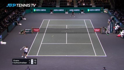 Rotterdam - Evans sort Kohlschreiber