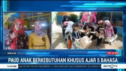 Anak PAUD Berkebutuhan Khusus di Banyuwangi Ajarkan Lima Bahasa