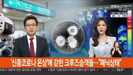 '신종코로나 온상'에 갇힌 크루즈승객들…"패닉 상태"