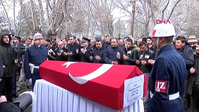 Kayseri şehit piyade uzman onbaşı ibrahim albayrak son yolculuğuna uğurlandı