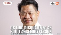 DAP's Ting disqualified as Pujut assemblyperson