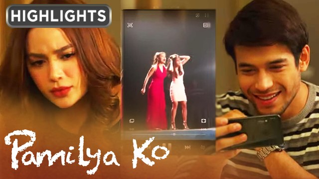 Betty, nahuling pinagtatawanan ni James ang video ni Peachy | Pamilya Ko