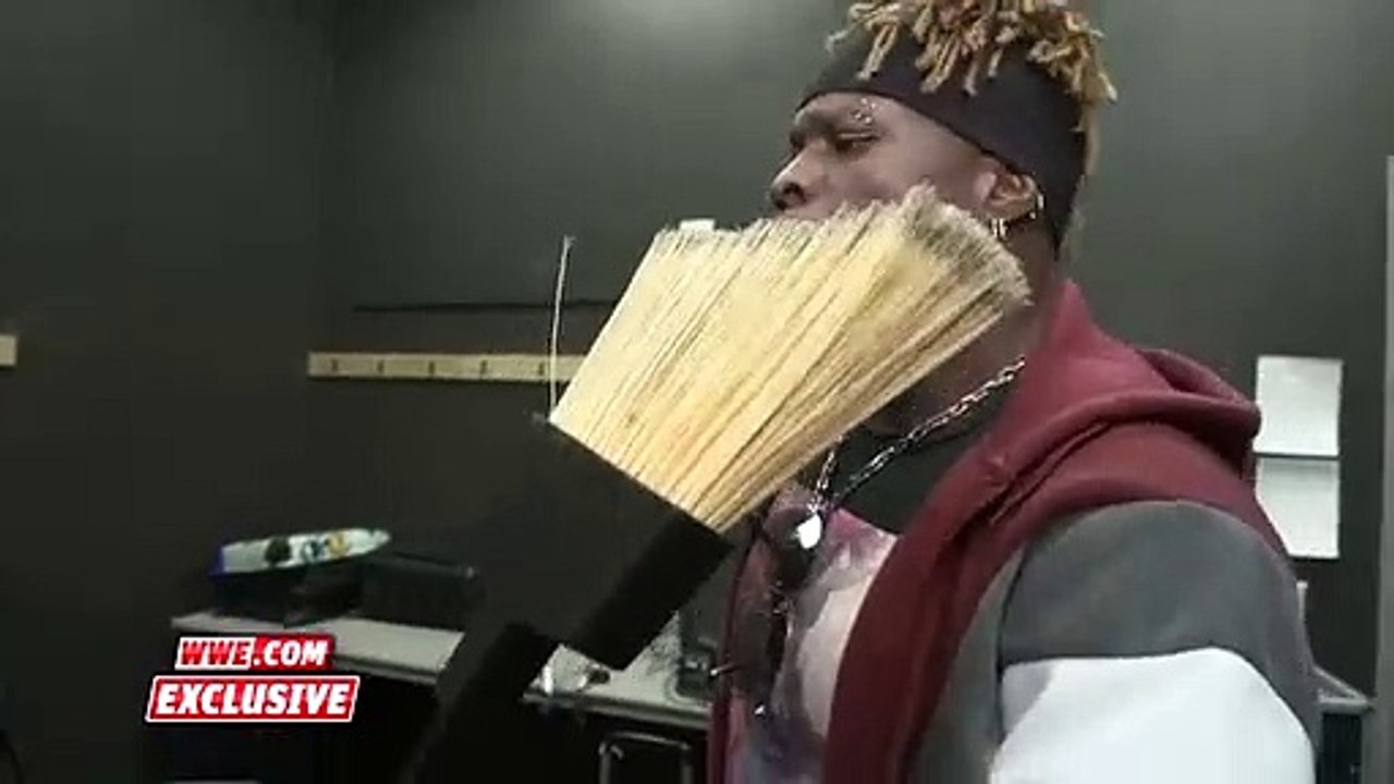WWE Superstars attempt the - BROOMCHALLENGE_ Raw Exclusive, Feb. 10,