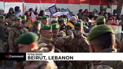 Clashes in Beirut ahead of government confidence vote