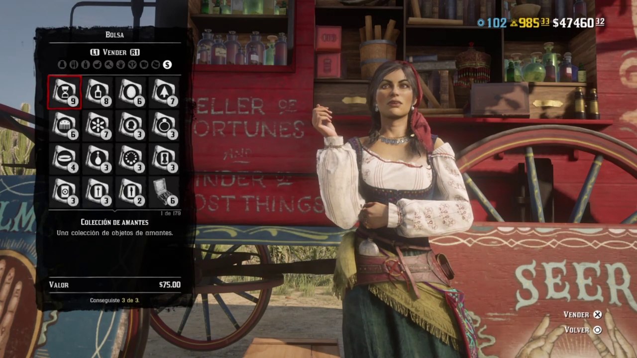 Red Dead Redemption 2 Online Localización de Objetos Colección De Amantes (Nuevas Ubicaciones de la colección)