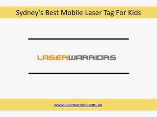 Sydney’s Best Mobile Laser Tag For Kids