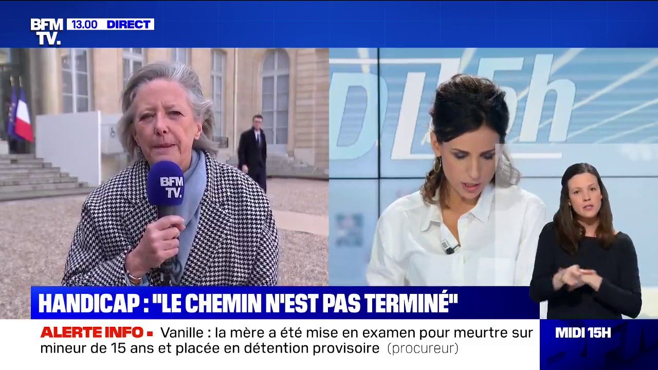 Sophie Cluzel sur la question des assistants sexuels pour les personnes handicapées: "J'ai saisi le conseil d'éthique pour ouvrir le débat"
