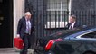 Boris Johnson departs Downing St