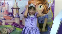 Disney Junior -  Princesinha Sofia - Super Ovo Surpresa de Brinquedos e meu Vestido da  Princesinha Sofia