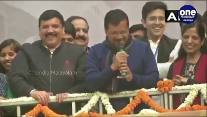 This Is How Arvind Kejriwal Won Delhi Elections For The 3rd Time | Oneindia Malaya;am