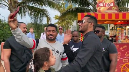 شاهد: محمد رمضان في فيديو جديد مع جماهيرالسعودية