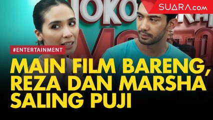 Main Film Bareng, Reza Rahadian dan Marsha Timothy Saling Puji