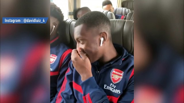 David Luiz en pince pour ses coéquipiers - Foot - WTF