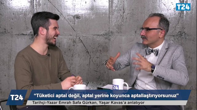 Tarihçi Emrah Safa Gürkan: Asık suratlı olmaya gerek yok, tarih eğlenerek de yapılabilir