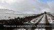 Winter snow in the Peak District