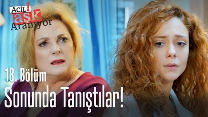 Sonunda tanıştılar! - Acil Aşk Aranıyor 18. Bölüm