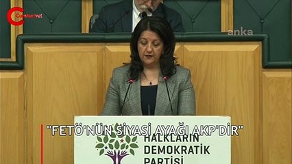 HDP Eş Başkanı Buldan: FETÖ’nün siyasi ayağı AKP’dir