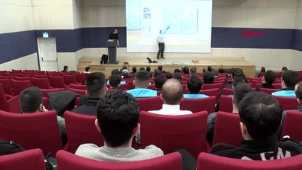 İstanbul havalimanı polislerine ilk yardım eğitimi