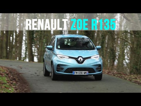 Essai Renault Zoé R135 Intens 2020