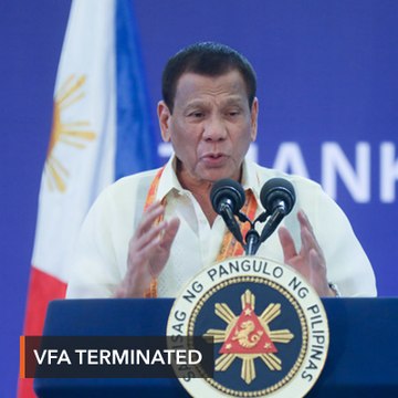 Philippines sends VFA notice of termination to U.S.