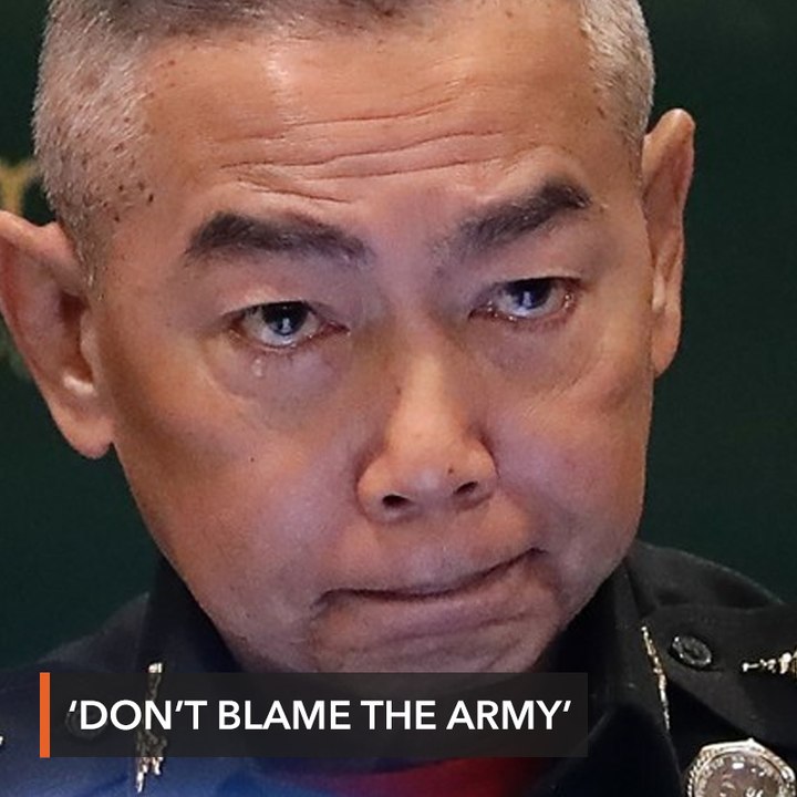 Tearful Thai general says 'don't blame army' for soldier's rampage