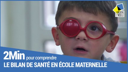 2 minutes pour comprendre le bilan de santé en école maternelle