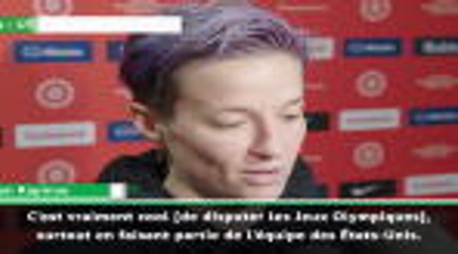 JO 2020 - Rapinoe : Nous cherchons à nous racheter