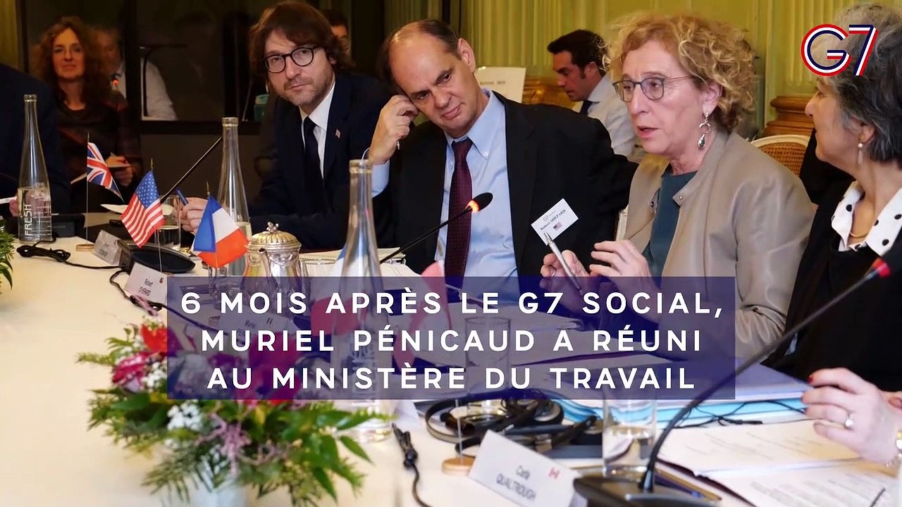 Vidéo de la  rencontre de haut niveau pour la mise en œuvre des engagements du G7 Social | 19 décembre 2019