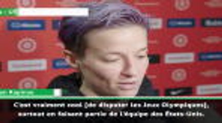 JO 2020 - Rapinoe : "Nous cherchons à nous racheter"